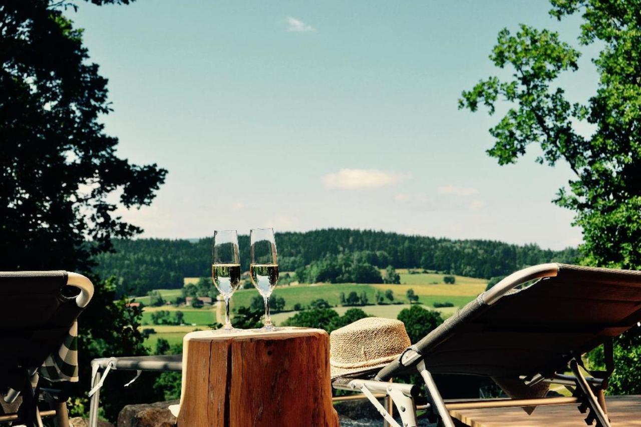 Hütten am Waldrand Altnussberg Exterior foto